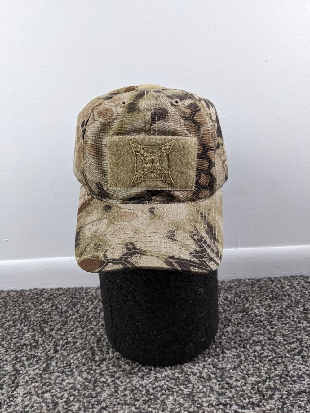 Vertx Kryptek Tactical Baseball Cap Ripstop Strapback Camo Brown Highlander